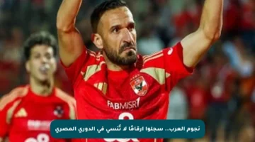 نجوم العرب.. سجلوا أرقامًا لا تُنسى في الدوري المصري